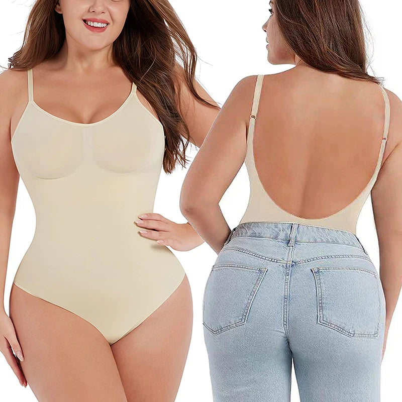 Macaquinho Modelador SlimBody – Redutor de medidas, Sem Costuras e Conforto Total